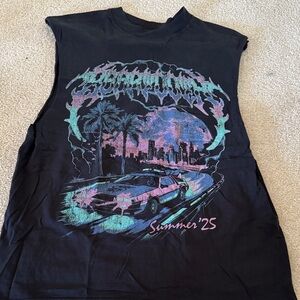 Beartooth Official Merch Summer of Loud ‘25 Tour Sleeveless Tour Shirt